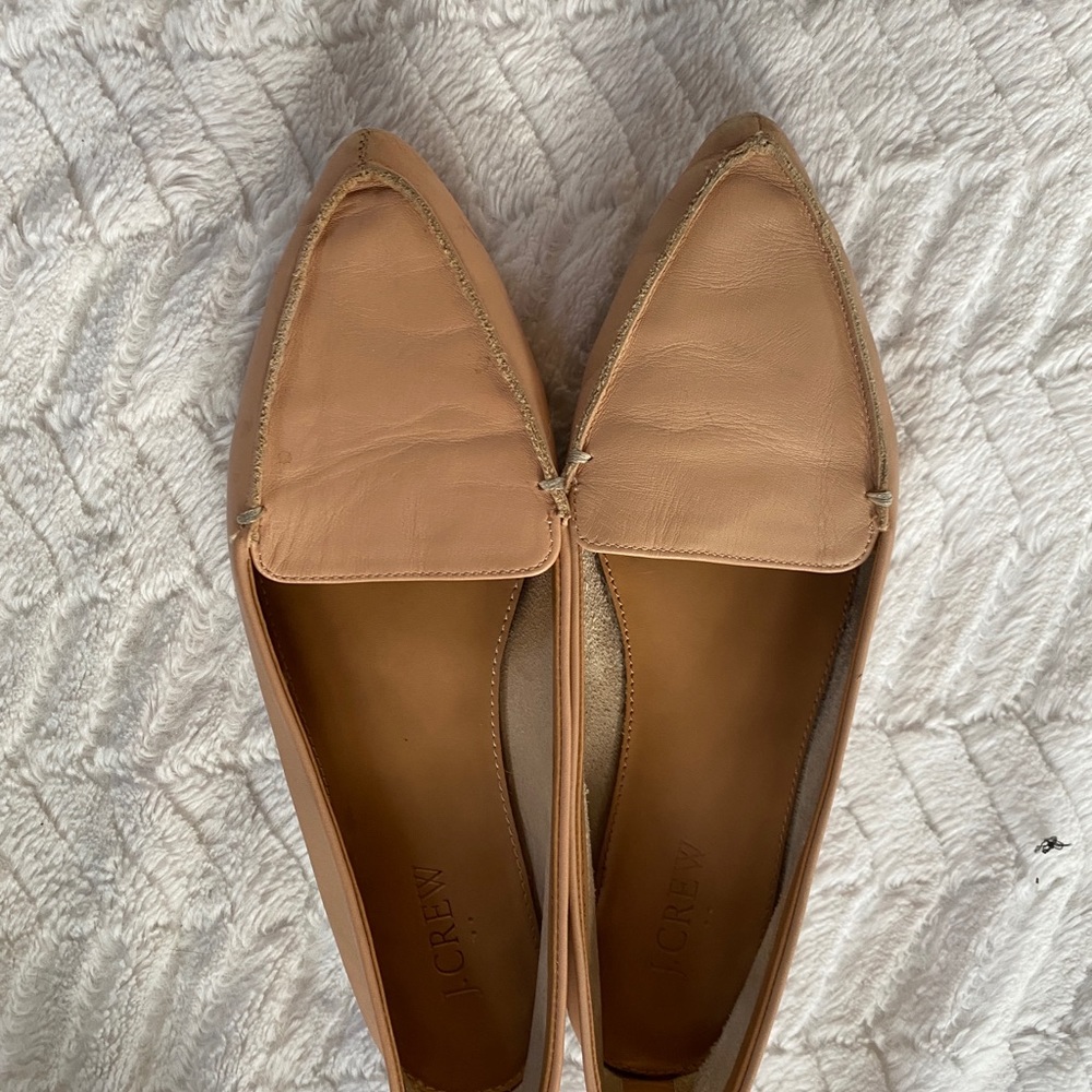 J crew pink flats